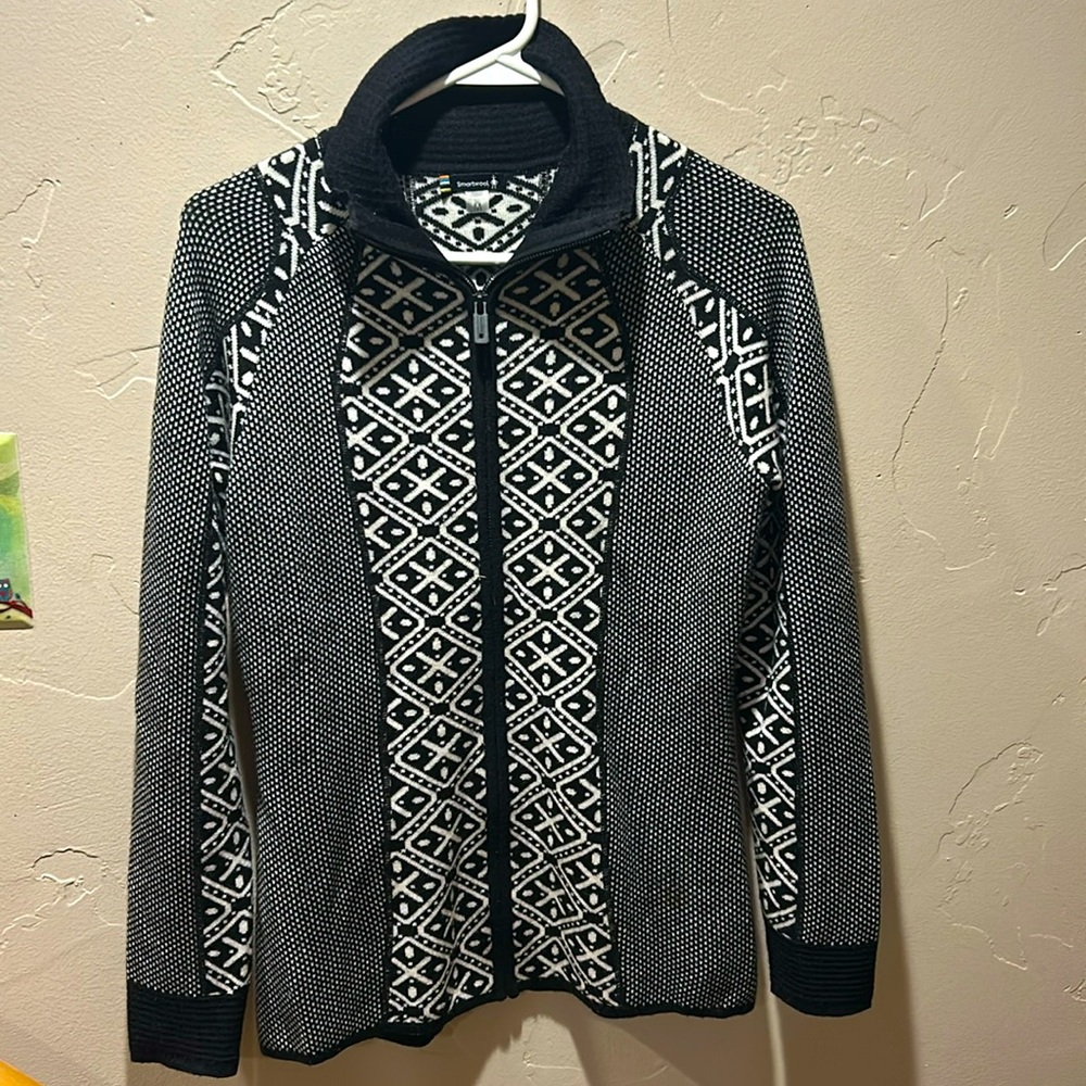 SOLD SmartWool full zip ski sweater size M